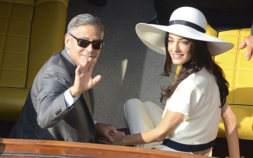 Photo:  Amal Alamuddin and George Clooney 05
